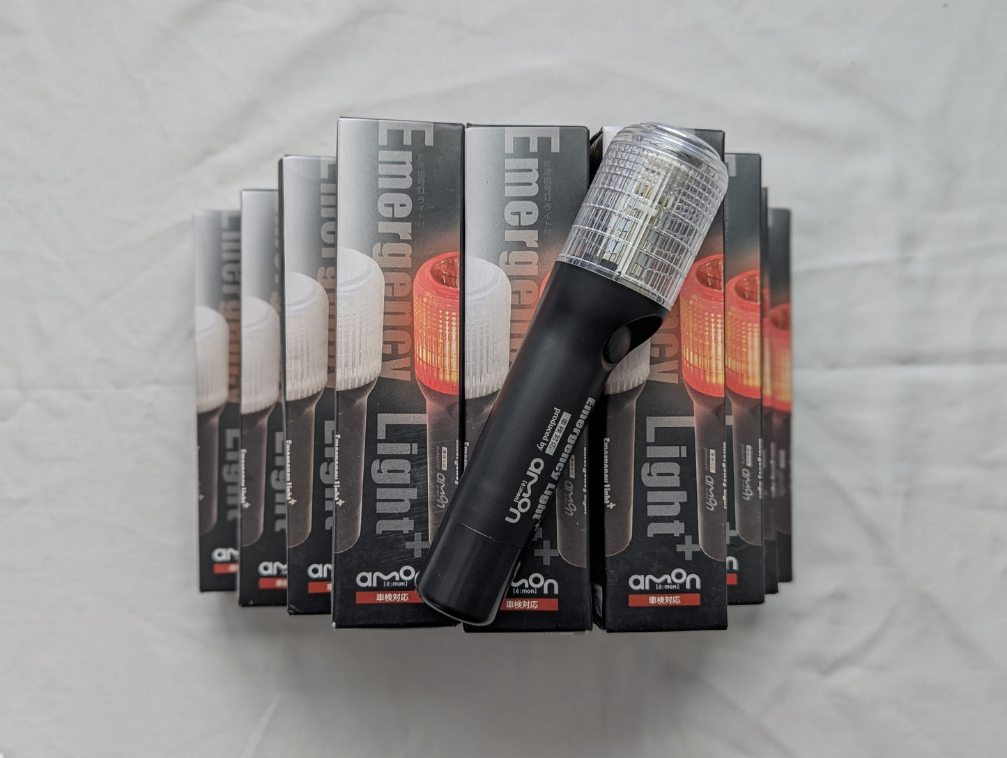 JDM Black/Flashlight Saver Magnetic Emergency LED Flare – Compact, Road-Safe Alternative to Safety Triangles