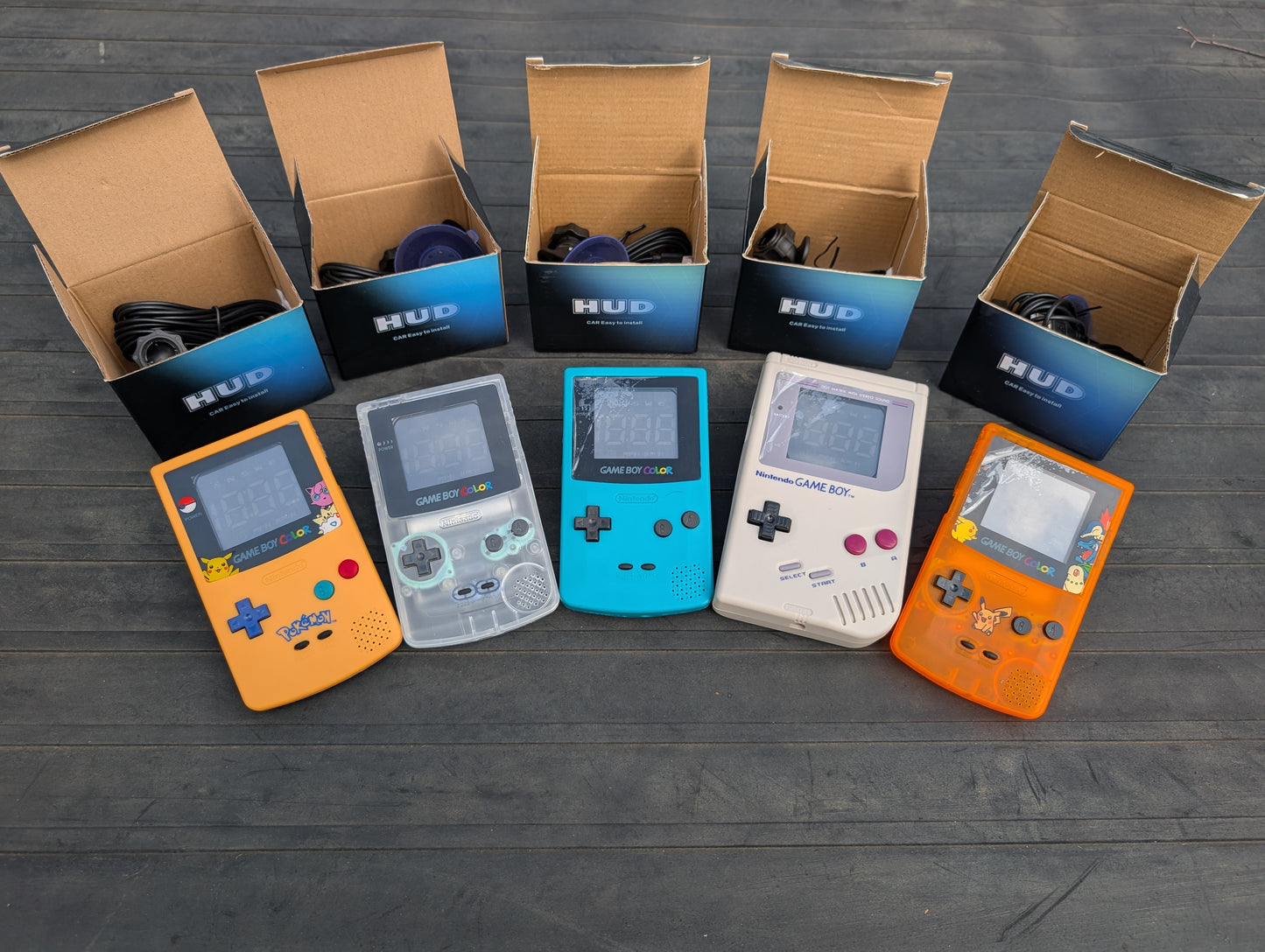 Gameboy Color GPS Speedometer – Custom Retro Car Accessory